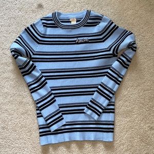 Forever 21 Amore Striped Sweater